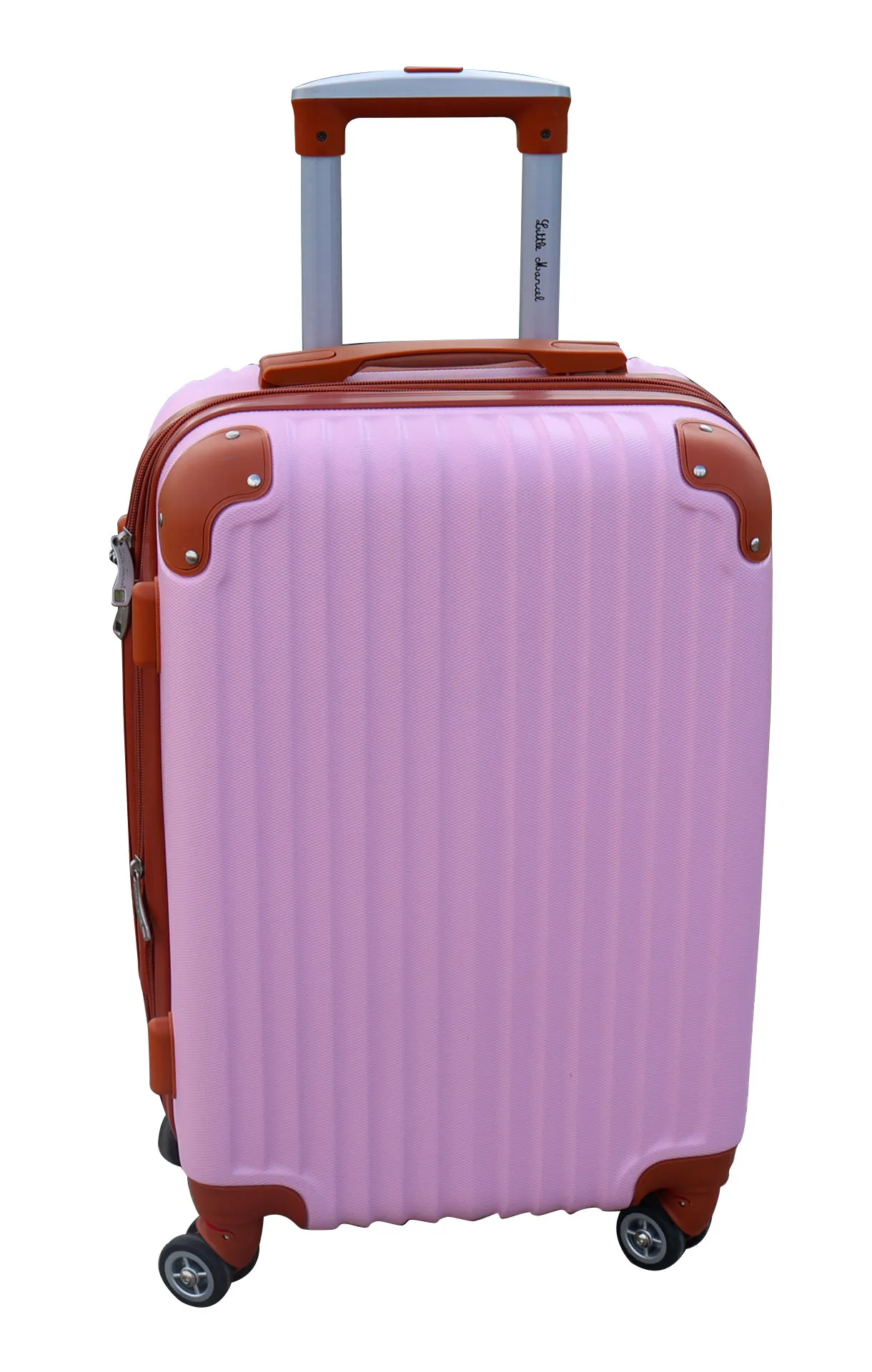 Valise Grande taille 75 cm Little Marcel Rigide ABS Rose