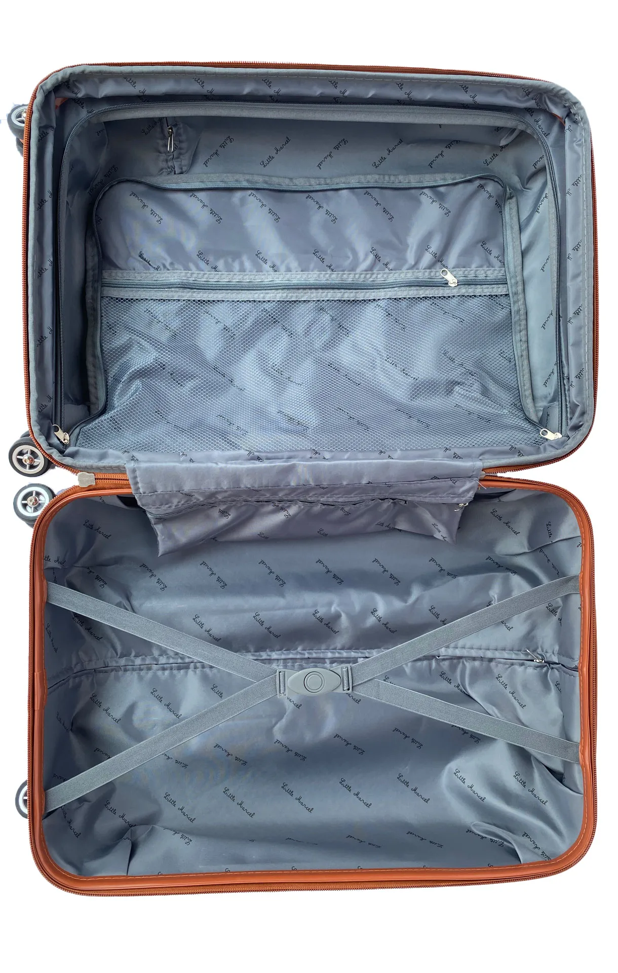 Valise Grande taille 75 cm Little Marcel Rigide ABS Rouge