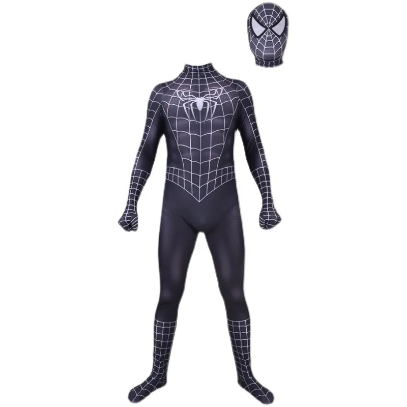 Venom raimi spider cosplay - body raimi spider noir pour adultes et enfants
