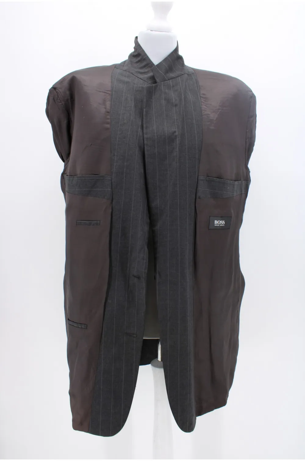 Veste Boss by Hugo Boss gris / Vêtement d'occasion vintage friperie
