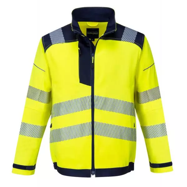 Veste haute-visibilité LMA Viseur - Softshell 3 couches - 2227 T2