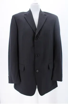Veste Hugo Boss gris noir / Vêtement d'occasion vintage friperie