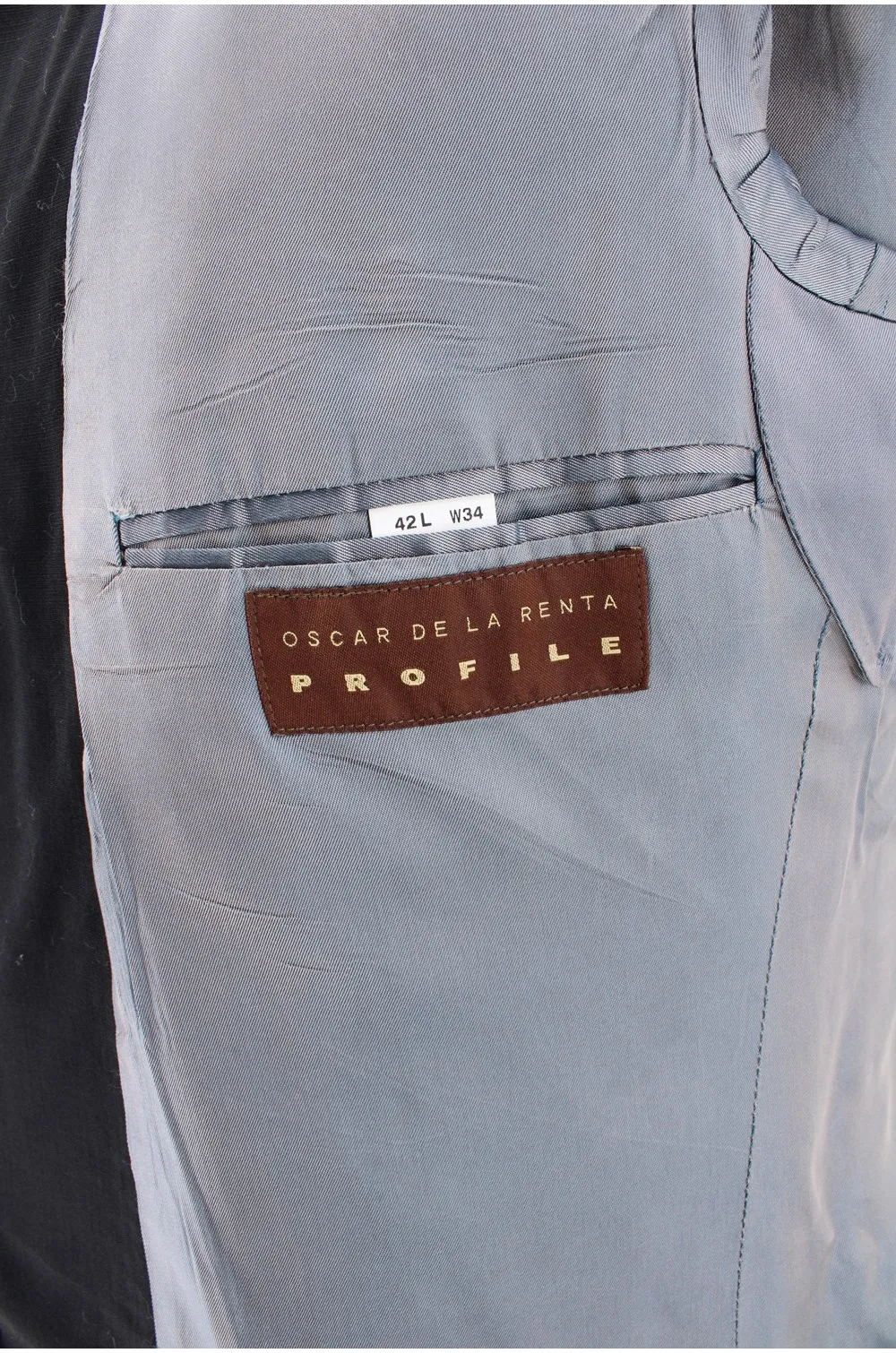 Veste Oscar de la Renta noire / Vêtement d'occasion vintage friperie