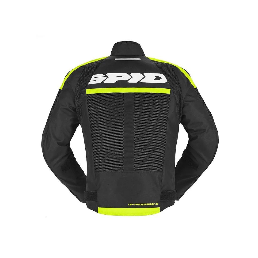 Veste Spidi Progressive Net H2Out noir jaune fluo