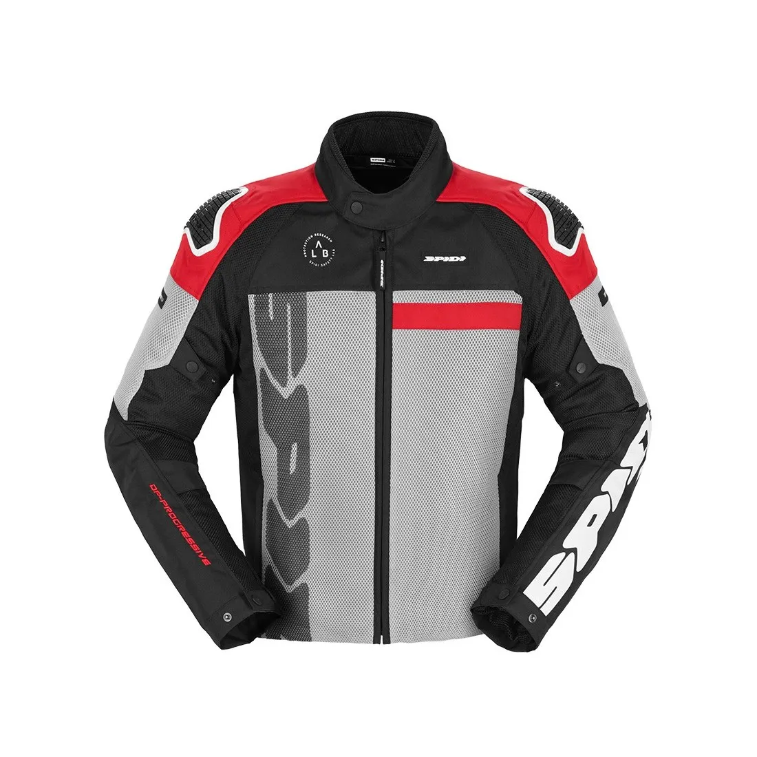 Veste Spidi Progressive Net Windout noir gris rouge
